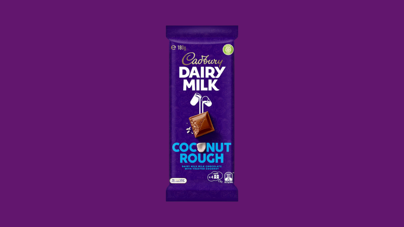Cadbury Coconut Rough 180g - AU