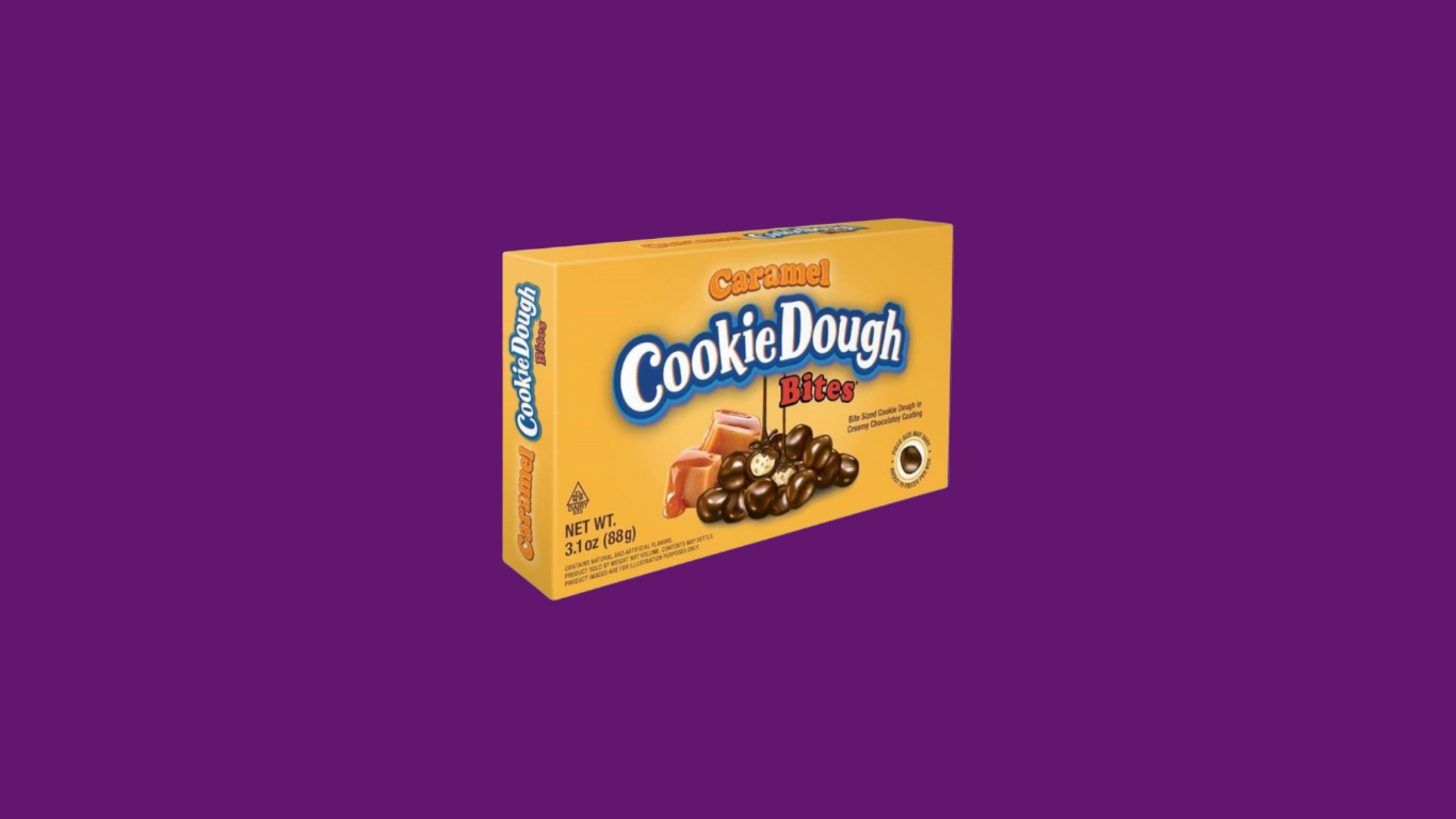 Cookie Dough Bites Caramel 88g - USA