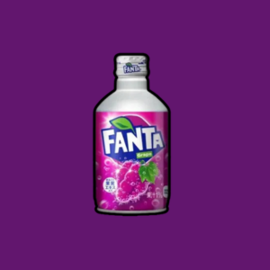 Fanta Aluminum Bottle Grape 300ml - Japan