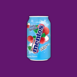 Mentos Salty Lychee Juice 330ml - Korea