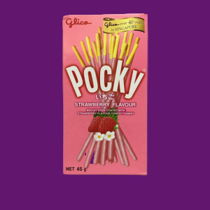 Glico Pocky Strawberry 45G - Singapore