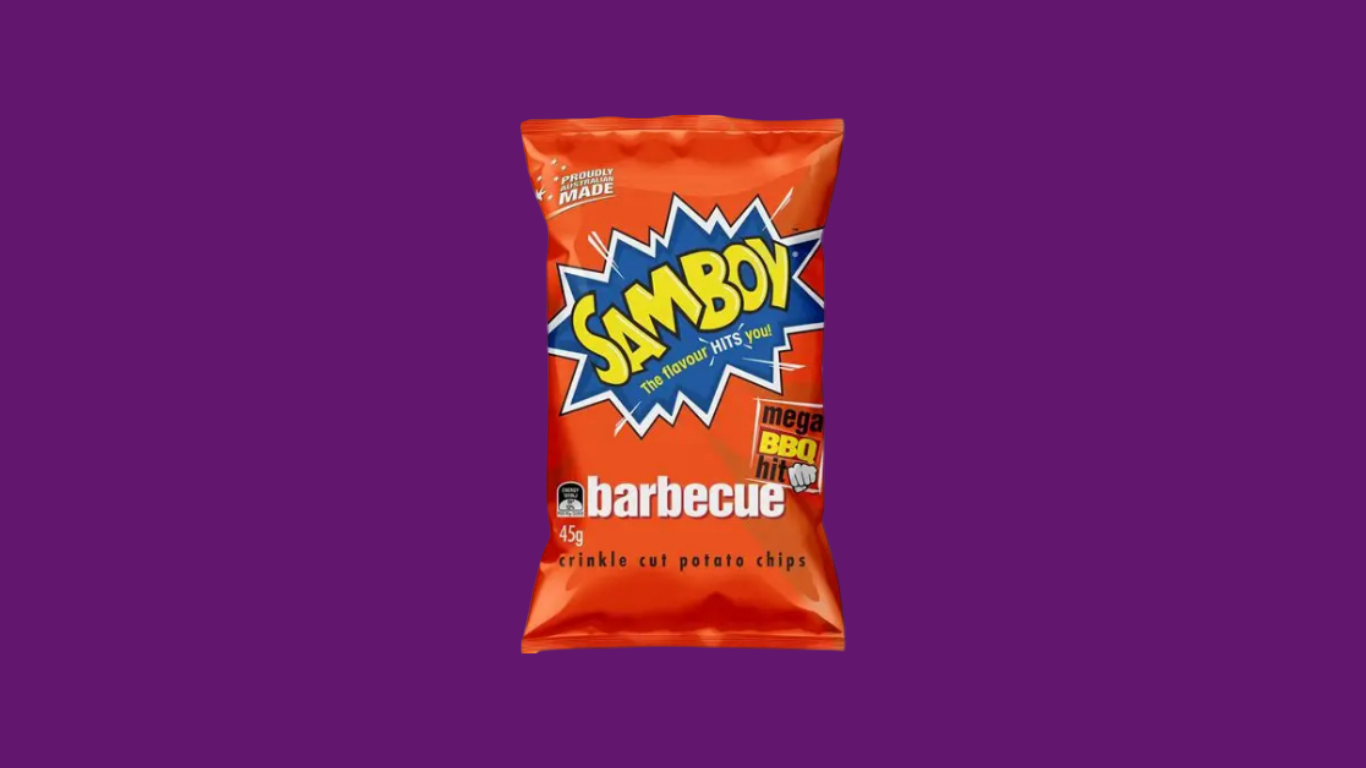 Samboy BBQ Blast Chips 45g - AU