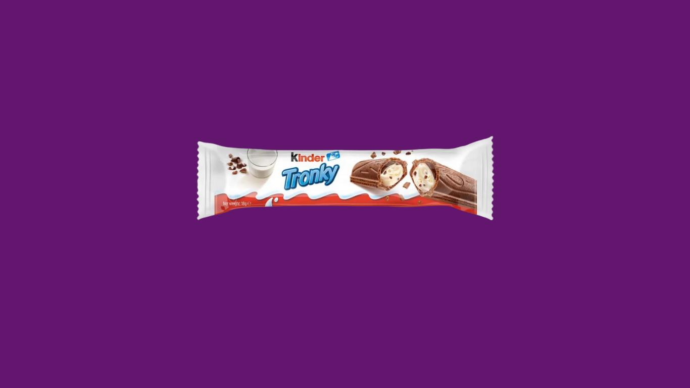 Kinder Tronky Chocolate Wafer 18g - Dubai